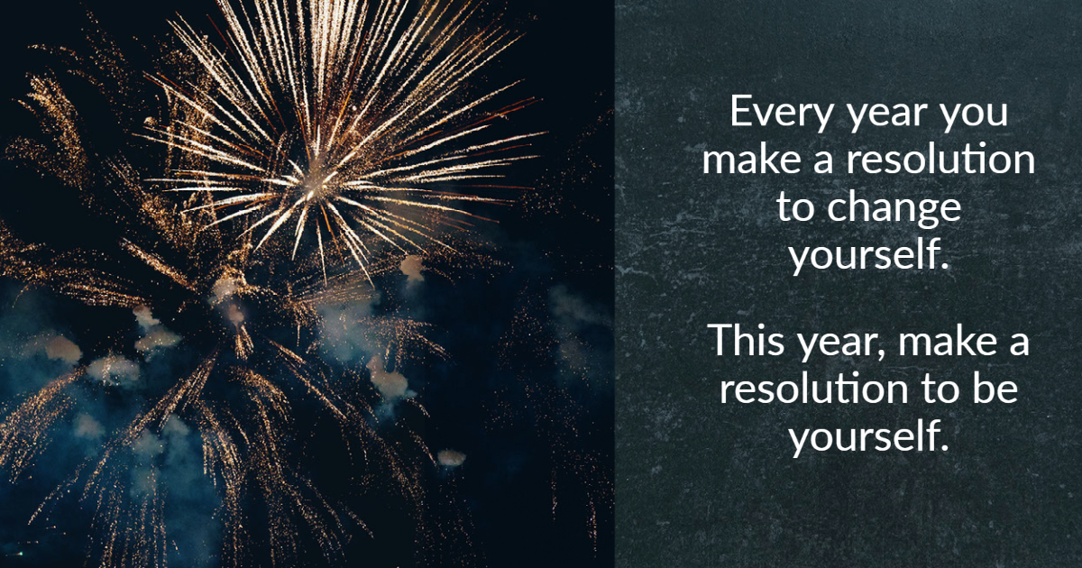 New Year, New Resolution