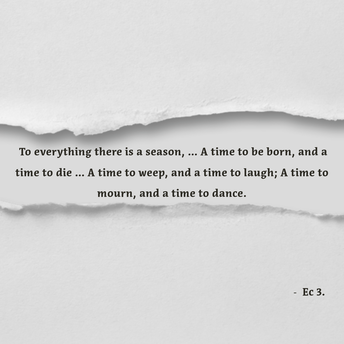a time to mourn