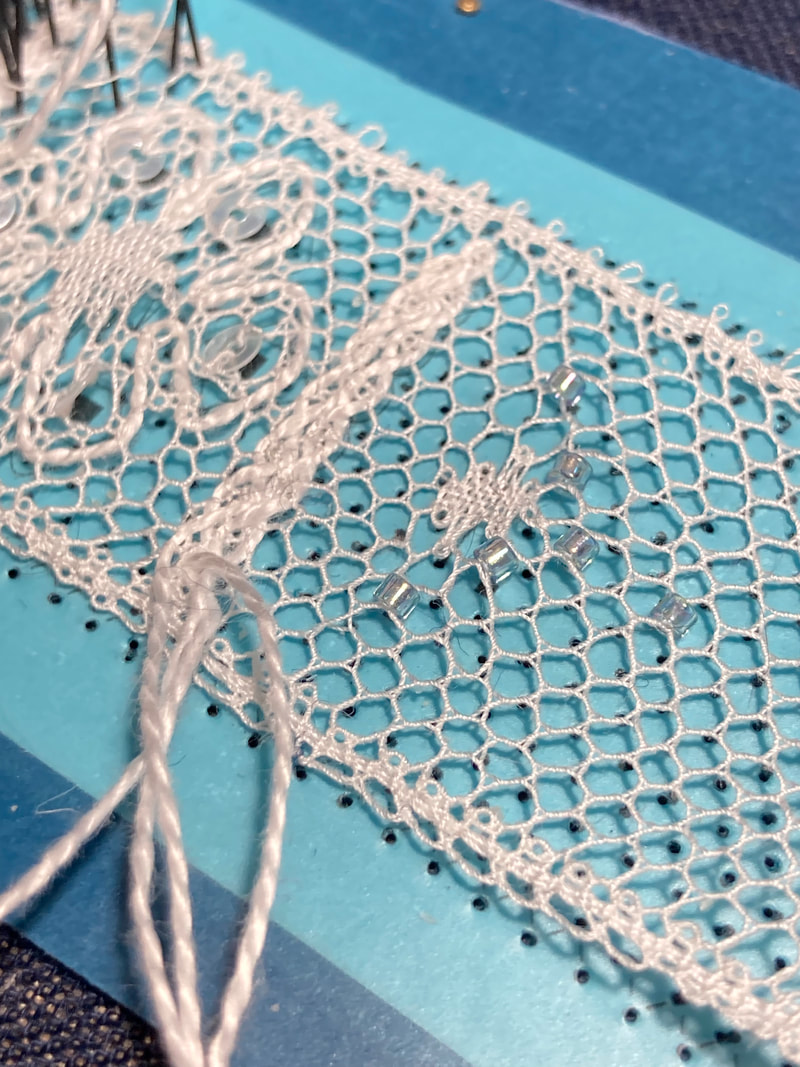 When a lacemaker's thoughts turn to weddings ...