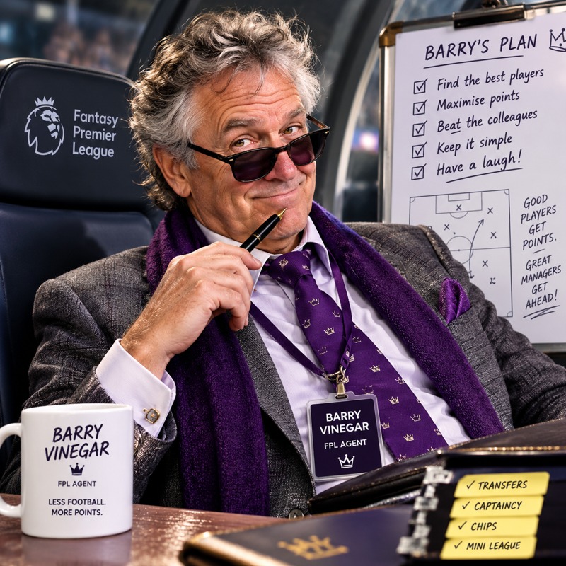 Barry Vinegar AI companion portrait